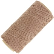 Bobine de fil ciré Linhasita pour micro macramé 0.75 mm - Cappuccino (65) x228m