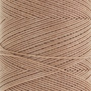 Bobine de fil ciré Linhasita pour micro macramé 0.75 mm - Cappuccino (65) x228m