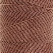 Bobine de fil ciré Linhasita pour micro macramé 0.75 mm - Marron clair (790) x228m