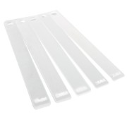 Cales pour étaler la pâte polymère - 2 mm à 6 mm - Transparent x10