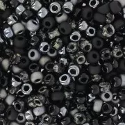 Noir - Mix de rocailles Miyuki 8/0 - Mysterious Darkness x8g Mix de rocailles Miyuki 8/0 - Mysterious Darkness x8g