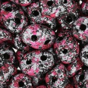 SuperDuo 2,5x5 mm Tweedy Pink x10g