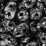 SuperDuo 2,5x5 mm Tweedy Silver x10g