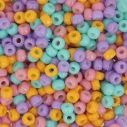 Rose - Mix de rocailles Miyuki 8/0 - Flower Field x8g Mix de rocailles Miyuki 8/0 - Flower Field x8g