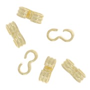 Connecteur double Quick Links 5.5x2 mm Doré x65|raw }}