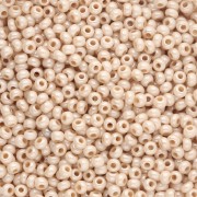Preciosa Perles rocailles 11/0 2 mm - Chalkwhite Yellow Brown Luster x20g|raw }}