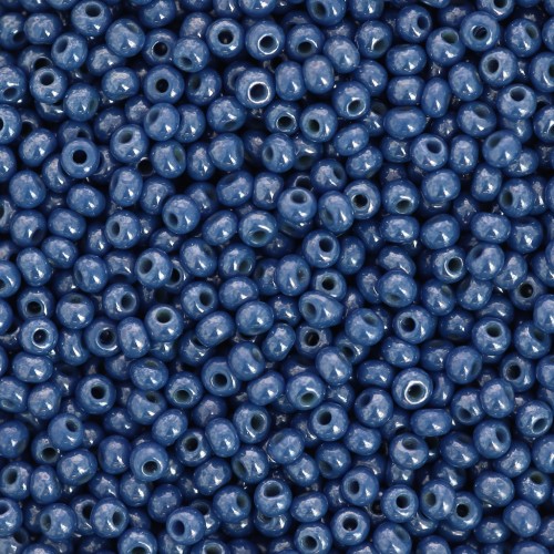 Preciosa Perles rocailles 11/0 2 mm - Opaque Blue Jean Sfinx x20g