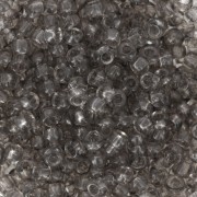 Preciosa Perles rocailles 8/0 - 3 mm - Solgel - Grey 2 Dyed Crystal x20g