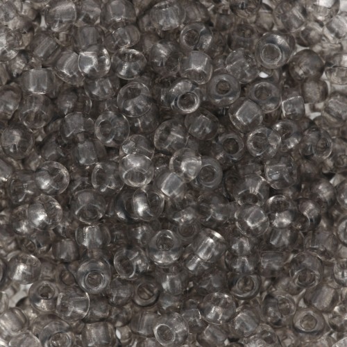 Preciosa Perles rocailles 8/0 - 3 mm - Solgel - Grey 2 Dyed Crystal x20g