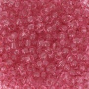 Preciosa Perles rocailles 8/0 - 3 mm - Solgel - Red 2 Dyed Crystal x20g