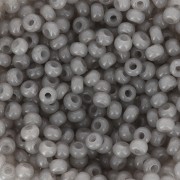 Preciosa Perles rocailles 8/0 - 3 mm - Solgel - Grey 2 Dyed Alabaster x20g