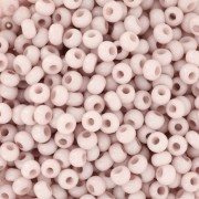 Preciosa Perles rocailles 8/0 - 3 mm - Solgel - Pink 1 Dyed Chalkwhite x20g|raw }}