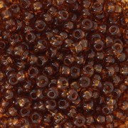 Preciosa Perles rocailles 8/0 - 3 mm - Dark Topaz x20g|raw }}