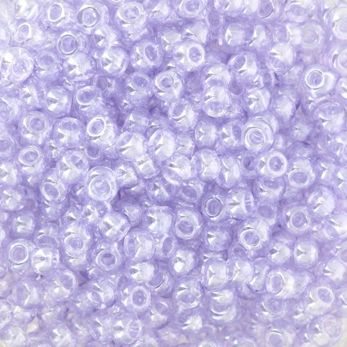 Preciosa Perles rocailles 8/0 - 3 mm - Transparent Violet Sfinx x20g