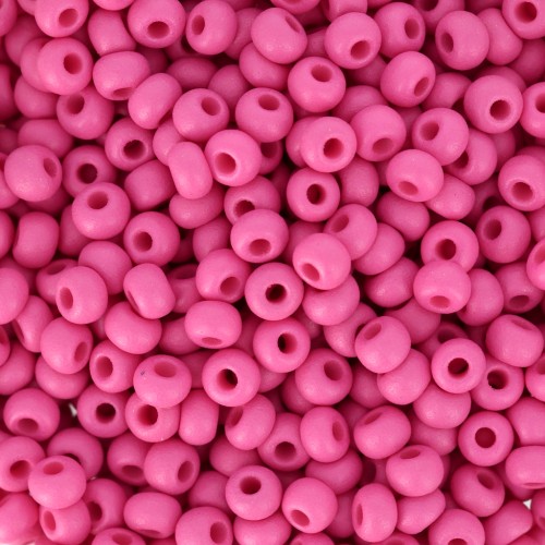 Preciosa Perles rocailles 8/0 - 3 mm - Permalux Fuchsia Mat x20g