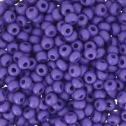 Preciosa Perles rocailles 8/0 - 3 mm - Permalux Dark Violet Mat x20g