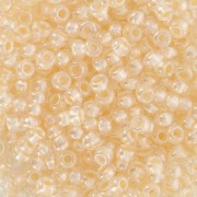 Preciosa Perles rocailles 8/0 - 3 mm - Pearl Pastel Lining - Apricot Sfinx x20g