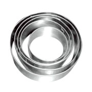 Set d'emporte-pièces en métal forme rond x5|raw }}