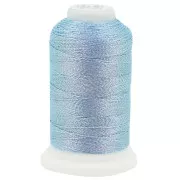 Fil en polyester Liz metallic taille 20 - Icy Blue n°347 x192m