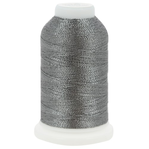 Fil en polyester Liz metallic taille 40 - Light Charcoal n°343 x265m