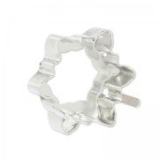 Serti griffe Edelweiss pour cabochon PureCrystal 4753 14 mm rhodié x1