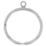 Bague fine réglable avec 1 anneau - Taille 54 à 58 - Argent 925 x1|raw }}