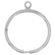 Bague fine réglable avec 1 anneau - Taille 54 à 58 - Argent 925 x1