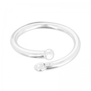 Bague flexible un anneau taille 52 en Argent 925 x1|raw }}
