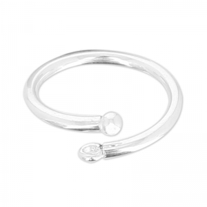 Bague flexible un anneau taille 52 en Argent 925 x1