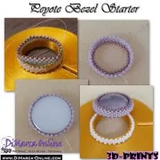 Peyote Bezel Starter Set 7 Tailles - Sunshine x1