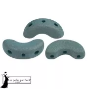 Perles en verre Arcos® par Puca® 5x10 mm - Trendy Persian Blue Mat x10g