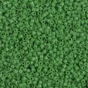 Miyuki Delica 11/0 DB0724 - Opaque Green x 8g