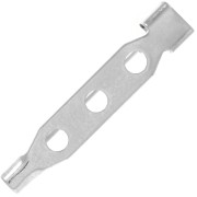 Support de broche 25 mm - Argenté x1