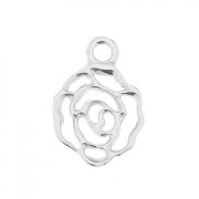 Breloque fleur 15 mm en Argent 925 x1|raw }}