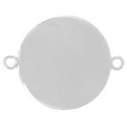 Intercalaire calendrier aztèque 21,5 mm en Argent 925 x1