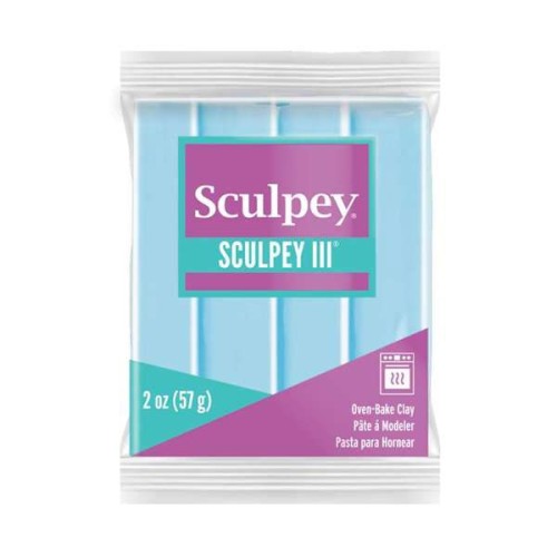 Pâte Sculpey III 57 gr - Aqua (n°55)