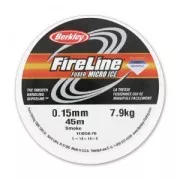 Fil Fireline - Tresse fusionnée 0.15 mm (8LB) Smoke Grey x45 m