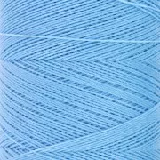 Bobine de fil ciré Linhasita pour micro macramé 0.35 mm - Bleu maya (1443) x448m