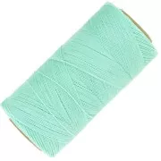 Bobine de fil ciré Linhasita pour micro macramé 0.35 mm - Mint Green (1444) x448m
