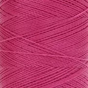 Bobine de fil ciré Linhasita pour micro macramé 0.5 mm - Rose Vif (1435) x335m