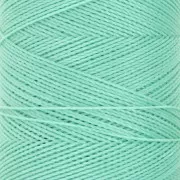 Bobine de fil ciré Linhasita pour micro macramé 0.5mm - Menthe Glacée (1436) x335m