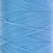 Bobine de fil ciré Linhasita pour micro macramé 0.50 mm - Bleu maya(1443) x335m