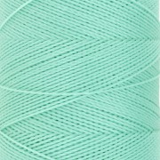Bobine de fil ciré Linhasita pour micro macramé 0.5 mm - Mint Green (1444) x335m
