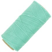 Bobine de fil ciré Linhasita pour micro macramé 0.75 mm - Menthe Glacée (1436) x228m