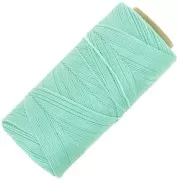 Bobine de fil ciré Linhasita pour micro macramé 0.75 mm - Mint Green (1444) x228m