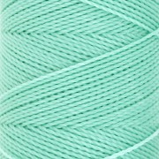 Bobine de fil ciré Linhasita pour micro macramé 1 mm - Mint Green (1444) x168m