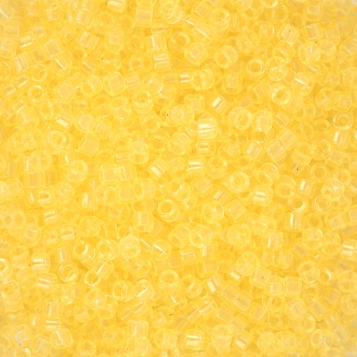 Miyuki Delica 11/0 DB1401 - Transparent Pale Yellow x8g