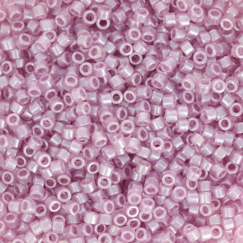 Miyuki Delica 11/0 DB1473 - Transparent Pale Orchid Luster x8g