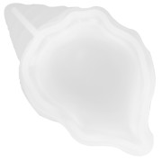 Moule silicone pour réaliser un bougeoir coquillage 12x4 cm - Transparent x1