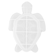 Moule silicone pour réaliser une coupelle forme tortue 14.5x21 cm - Transparent x1
